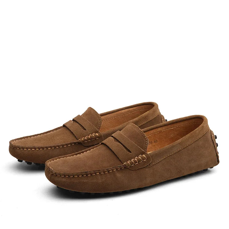 Mocasines con Suela de Goma Antideslizante