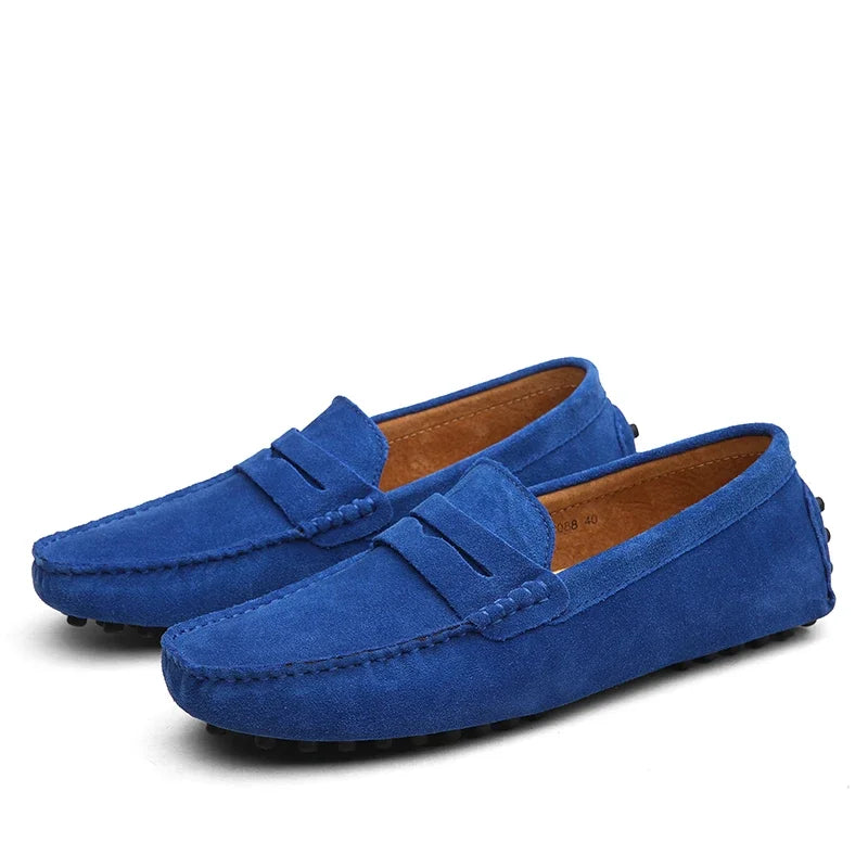 Mocasines con Suela de Goma Antideslizante