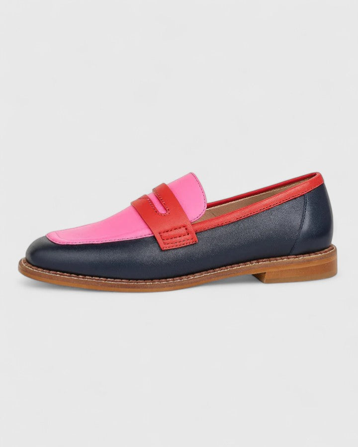 Mocasines con Estampado Multicolor