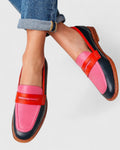 Mocasines con Estampado Multicolor