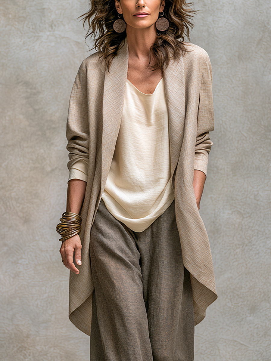 Conjunto Elegante de Tres Piezas