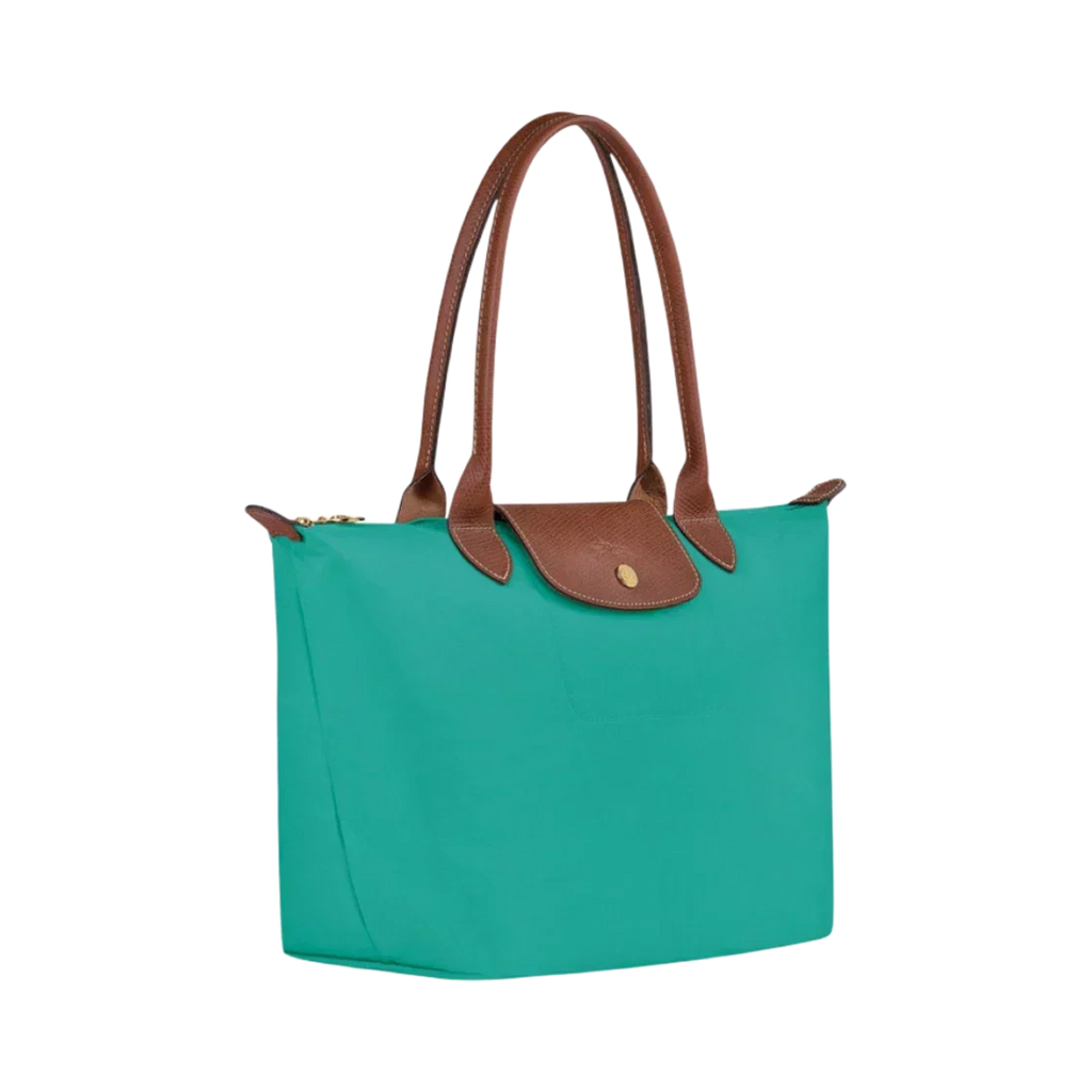 Bolso Tote Grande Clásico · Turquesa