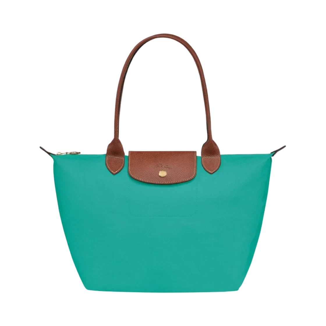 Bolso Tote Grande Clásico · Turquesa