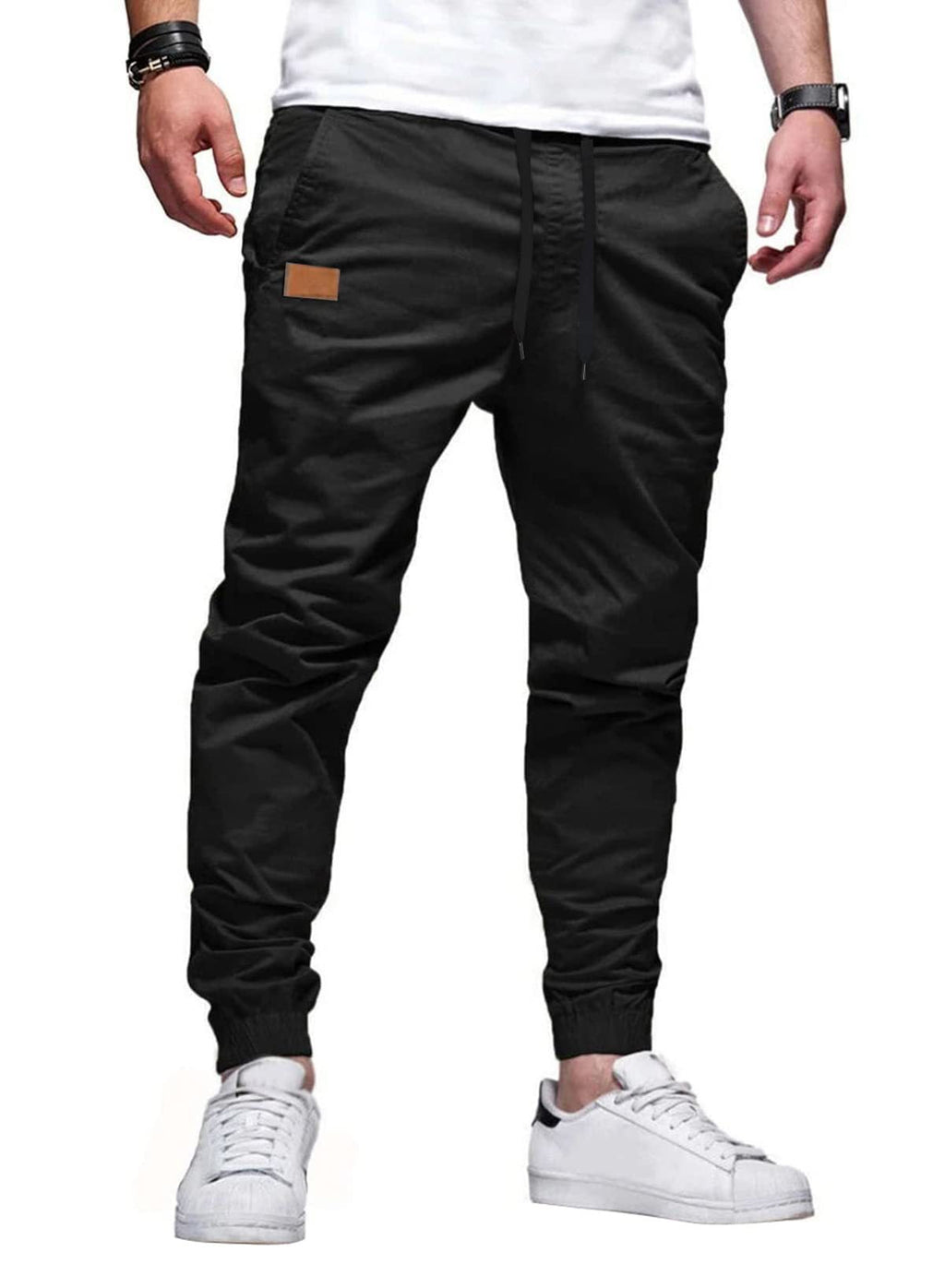 Pantalones Casuales de Corte Recto para Hombre