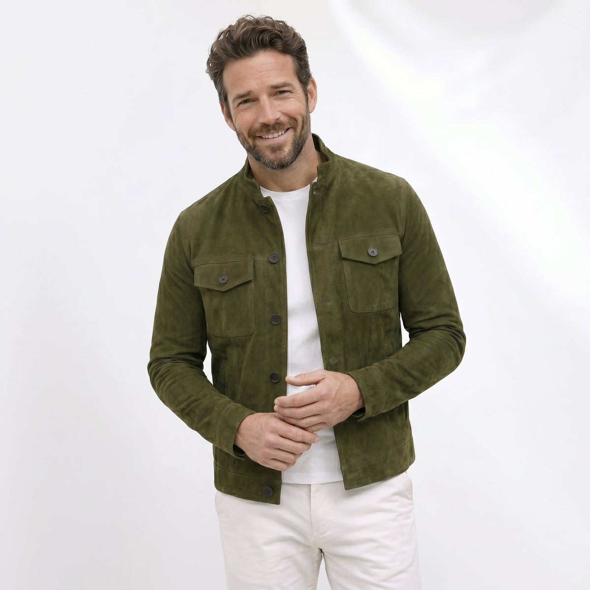 Chaqueta de Ante Clásica