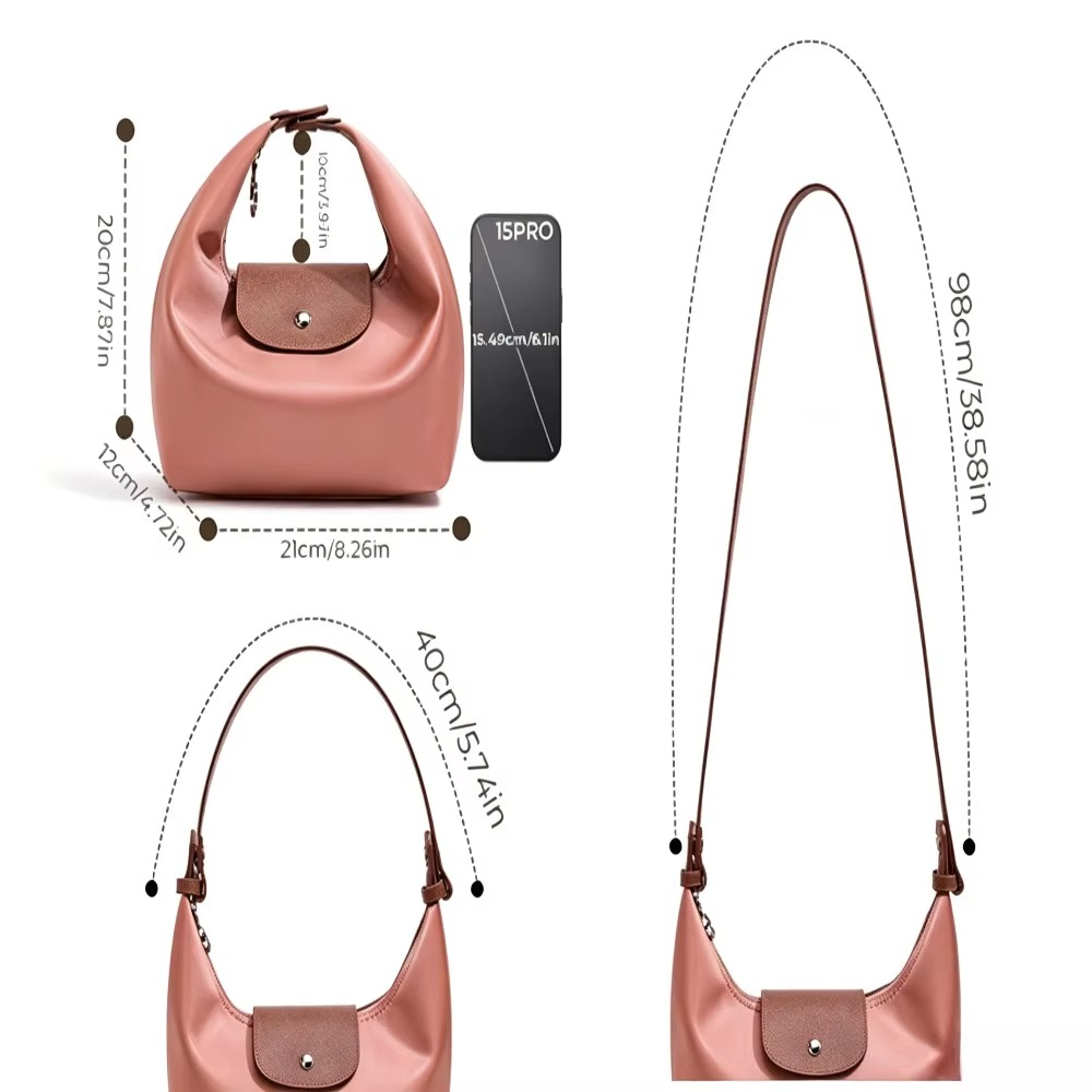 Mini Bolso Hobo Elegante