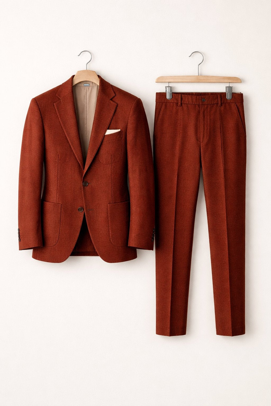 Traje Formal de Dos Piezas de Corte Ajustado