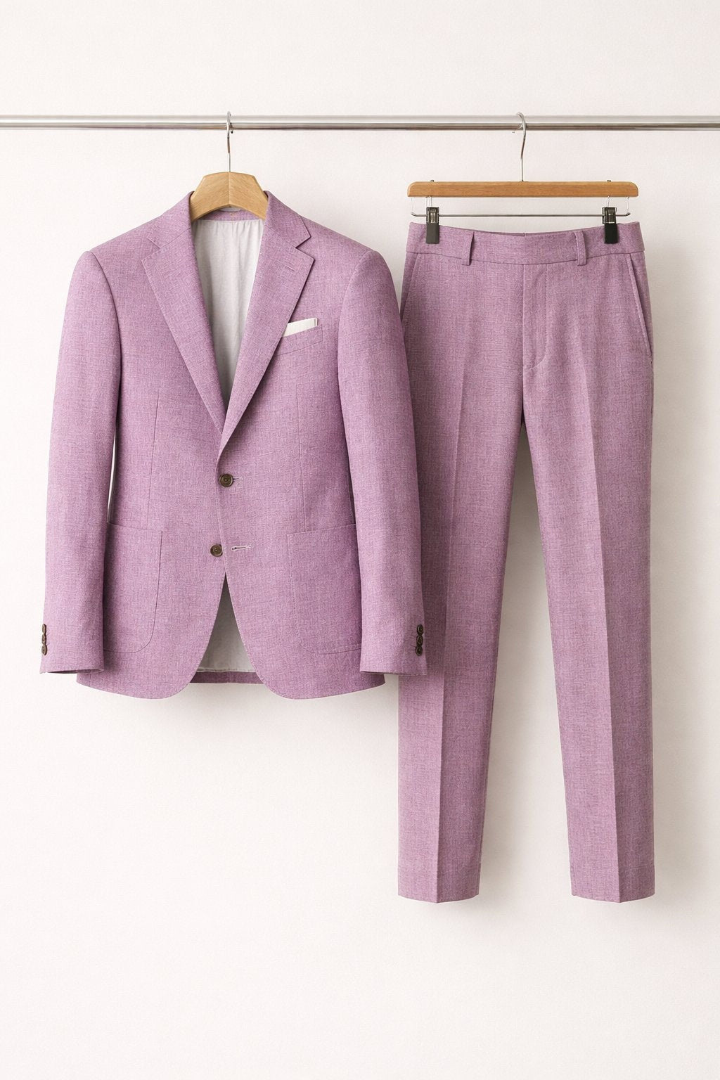 Traje Formal de Dos Piezas de Corte Ajustado