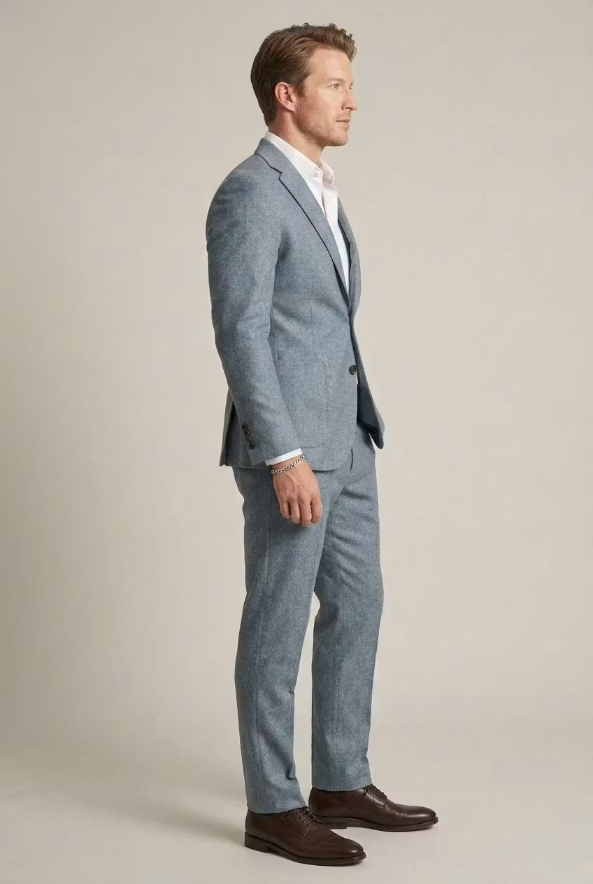Traje Formal de Dos Piezas de Corte Ajustado