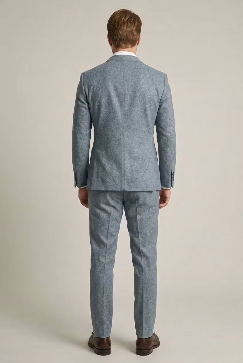 Traje Formal de Dos Piezas de Corte Ajustado