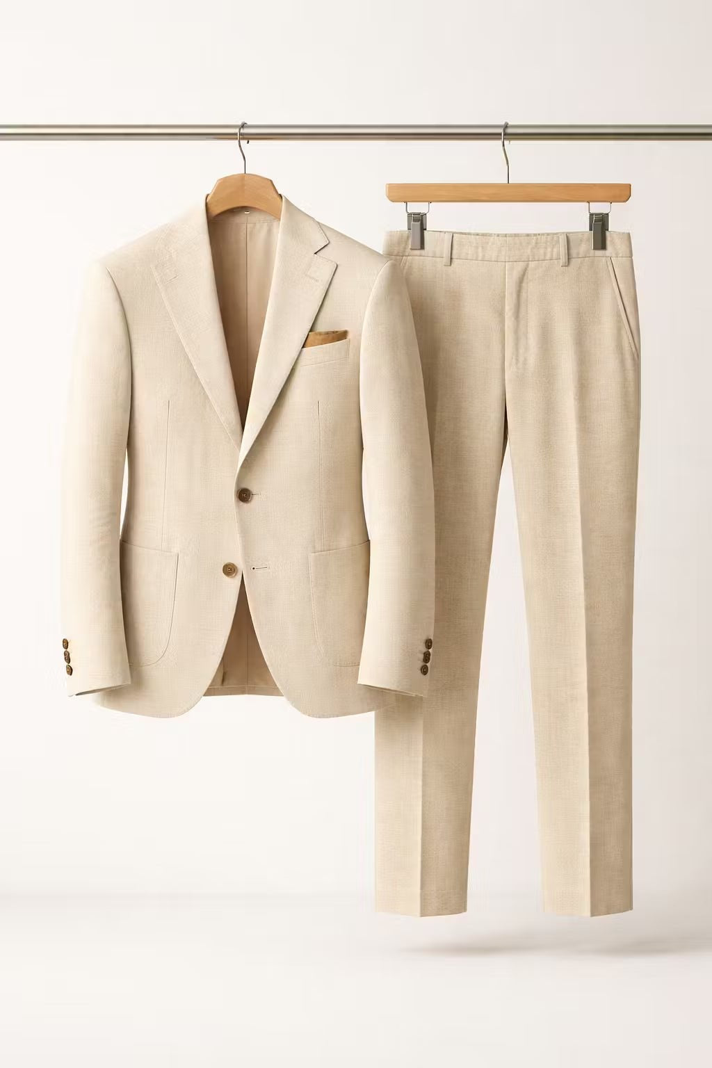 Traje Formal de Dos Piezas de Corte Ajustado