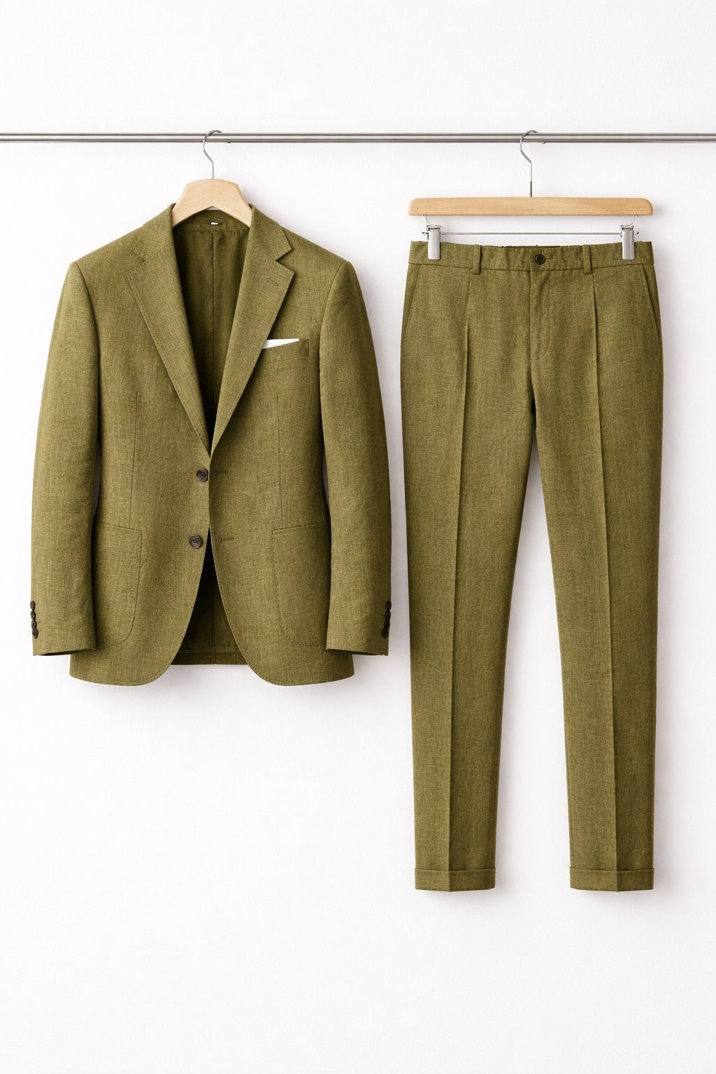 Traje Formal de Dos Piezas de Corte Ajustado
