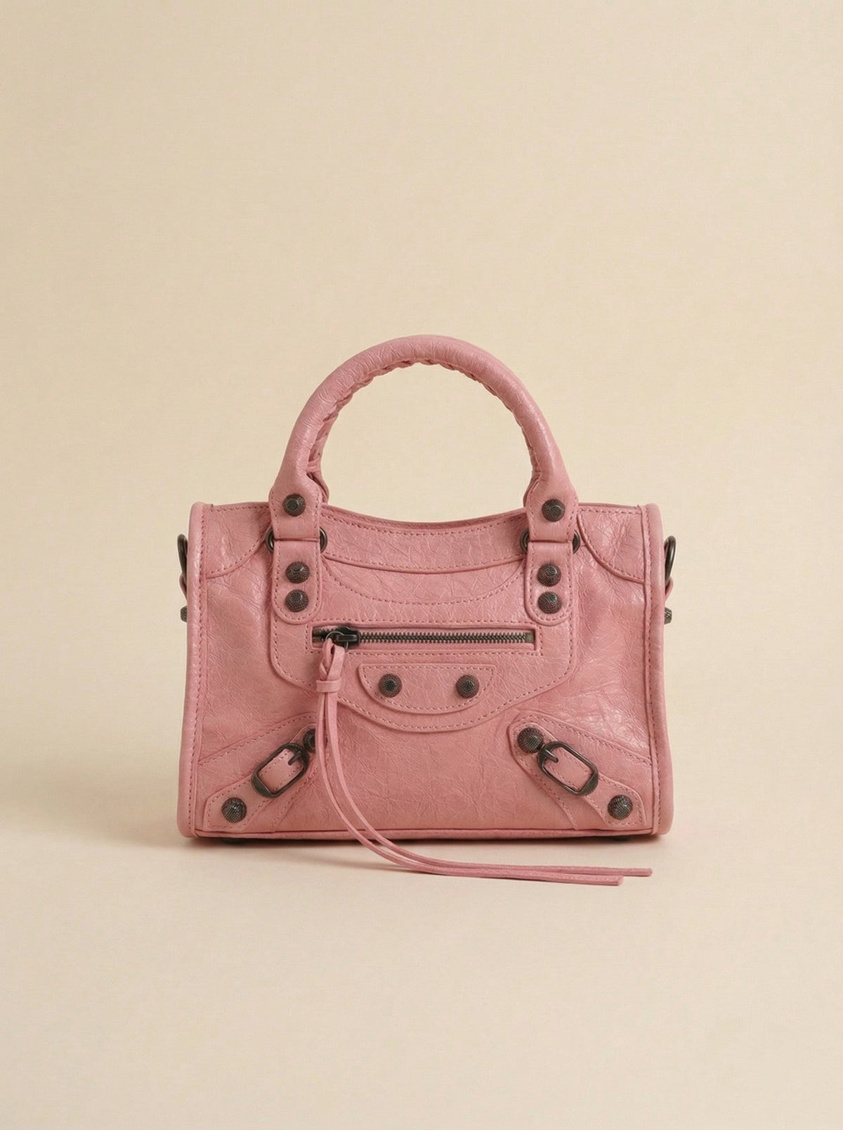Bolso Pequeño de Cuero Compacto