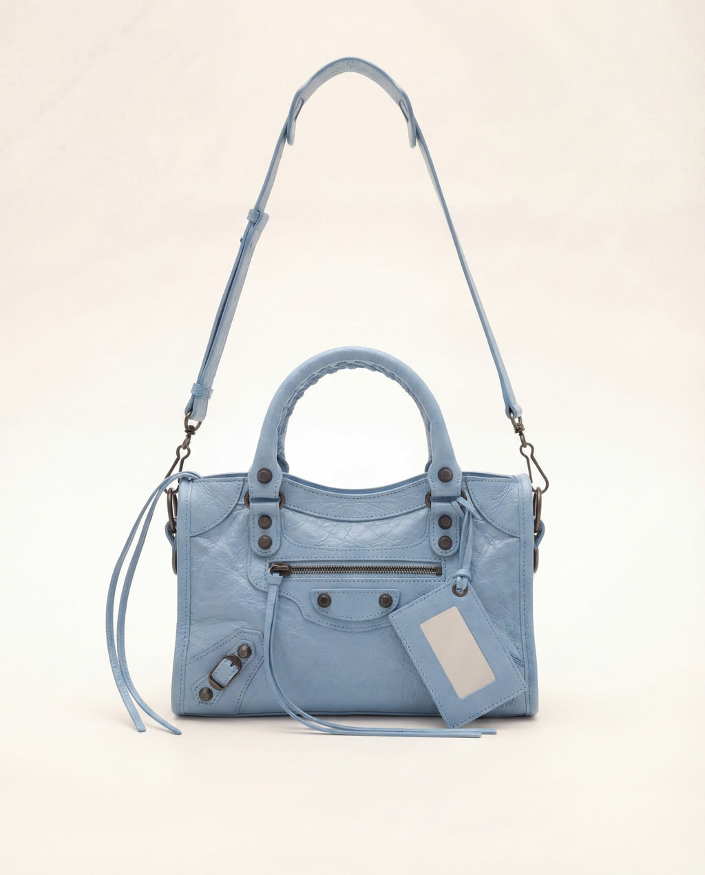 Bolso Pequeño de Cuero Compacto