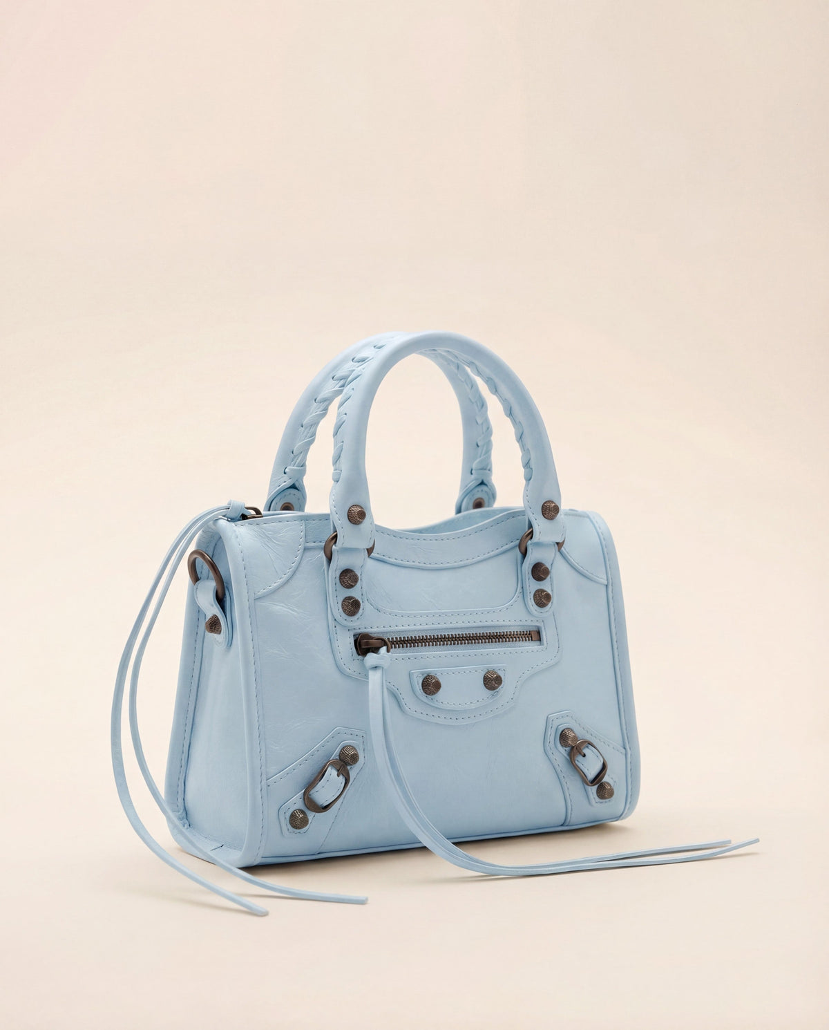 Bolso Pequeño de Cuero Compacto