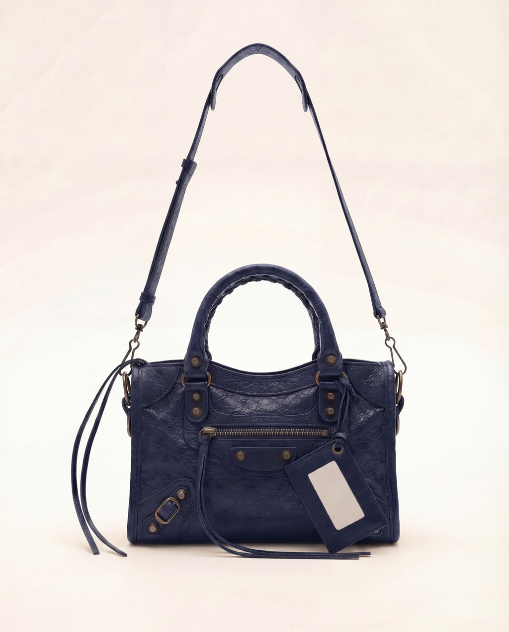 Bolso Pequeño de Cuero Compacto
