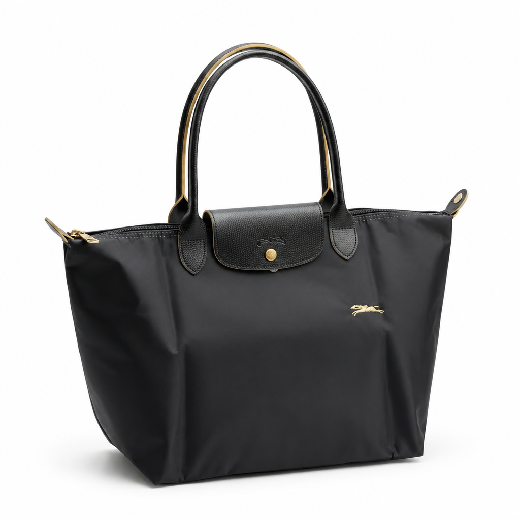 Bolso Tote Grande Clásico · Dorado