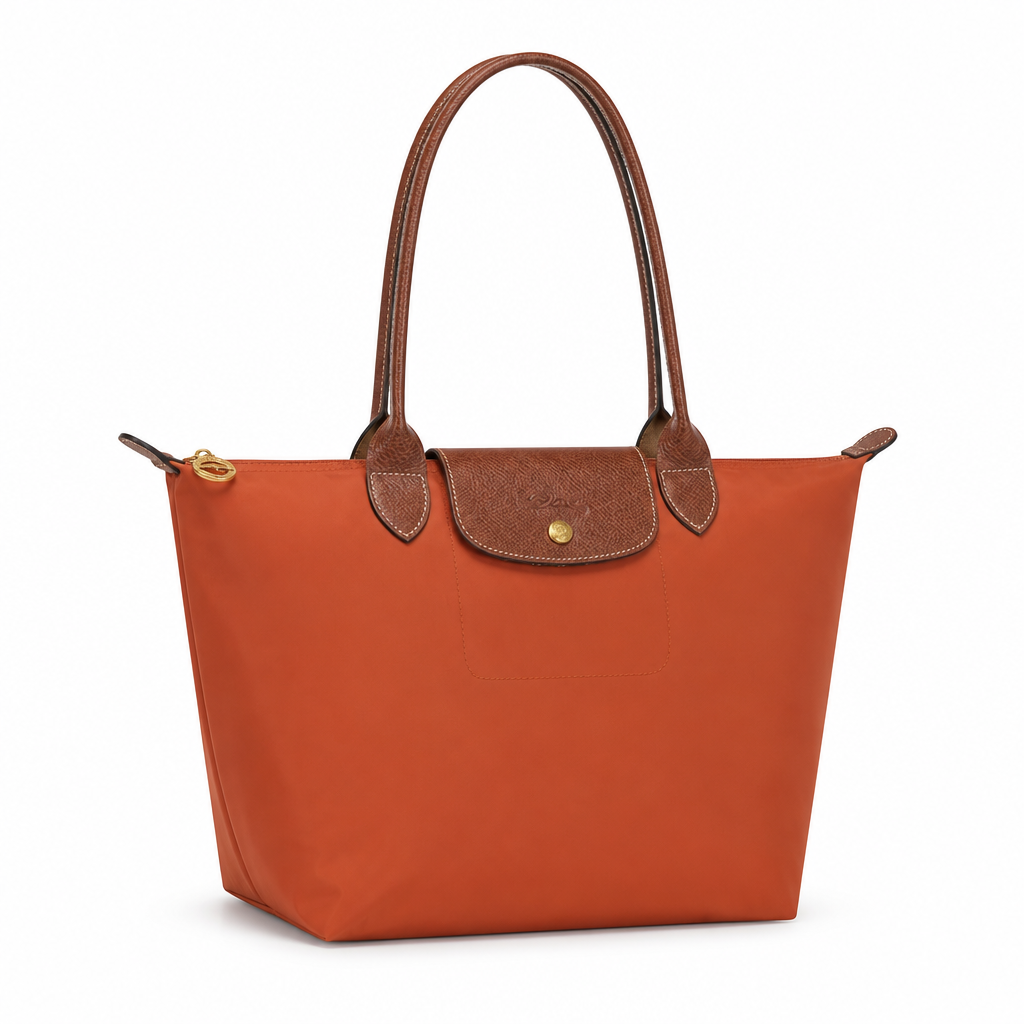 Bolso Tote Grande Clásico · Naranja