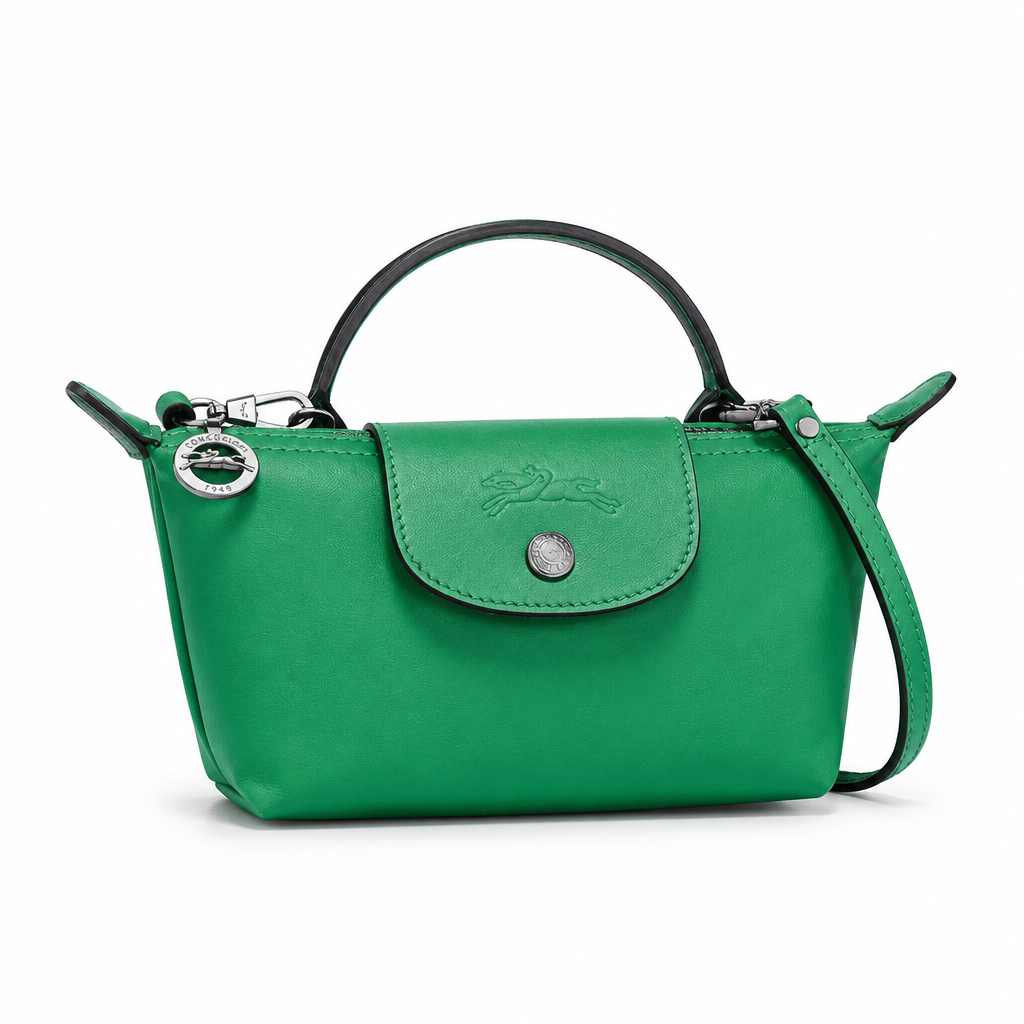 Mini Bolso de Piel Elegante · Verde