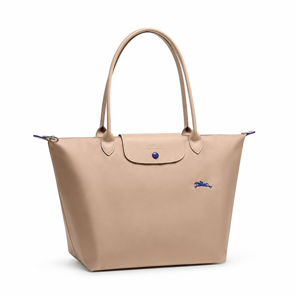 Bolso Tote Grande Clásico · Rosa Pétalo