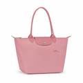Bolso Tote Grande Clásico · Rosa Plateado