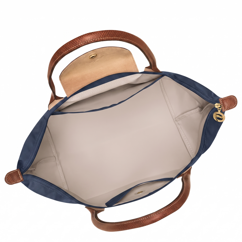 Bolso Tote Mediano Clásico · Azul Marino