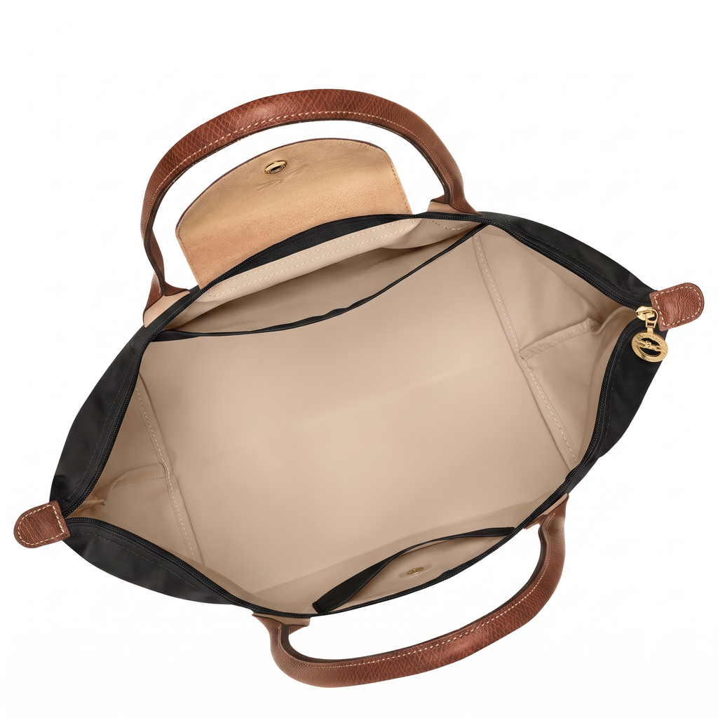 Bolso Tote Mediano Clásico · Negro