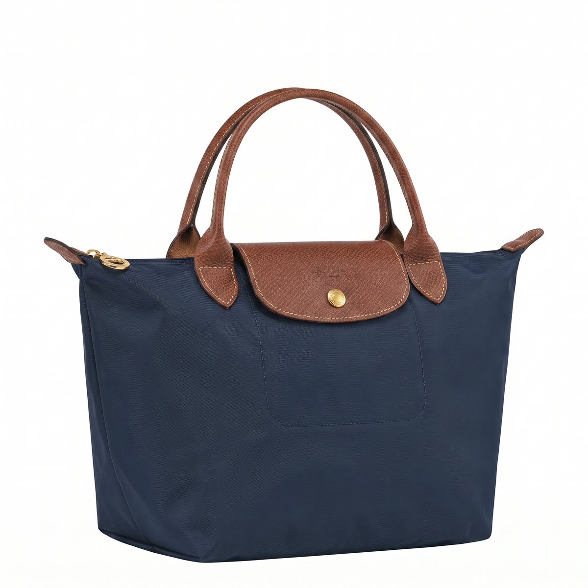 Bolso Tote Mediano Clásico · Azul Marino