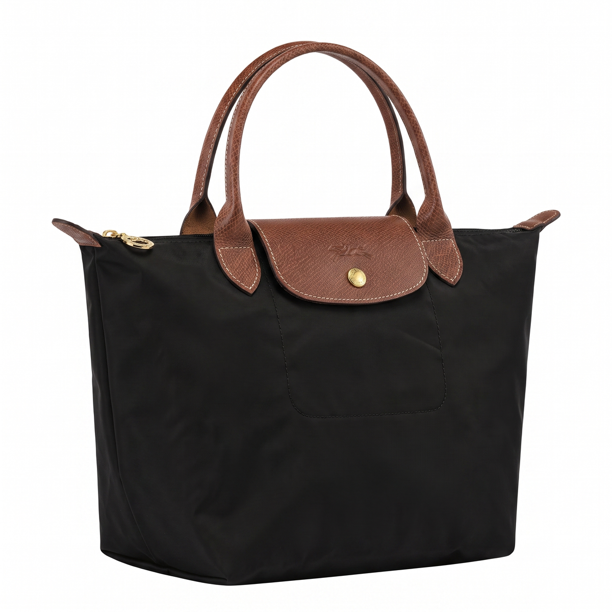 Bolso Tote Mediano Clásico · Negro