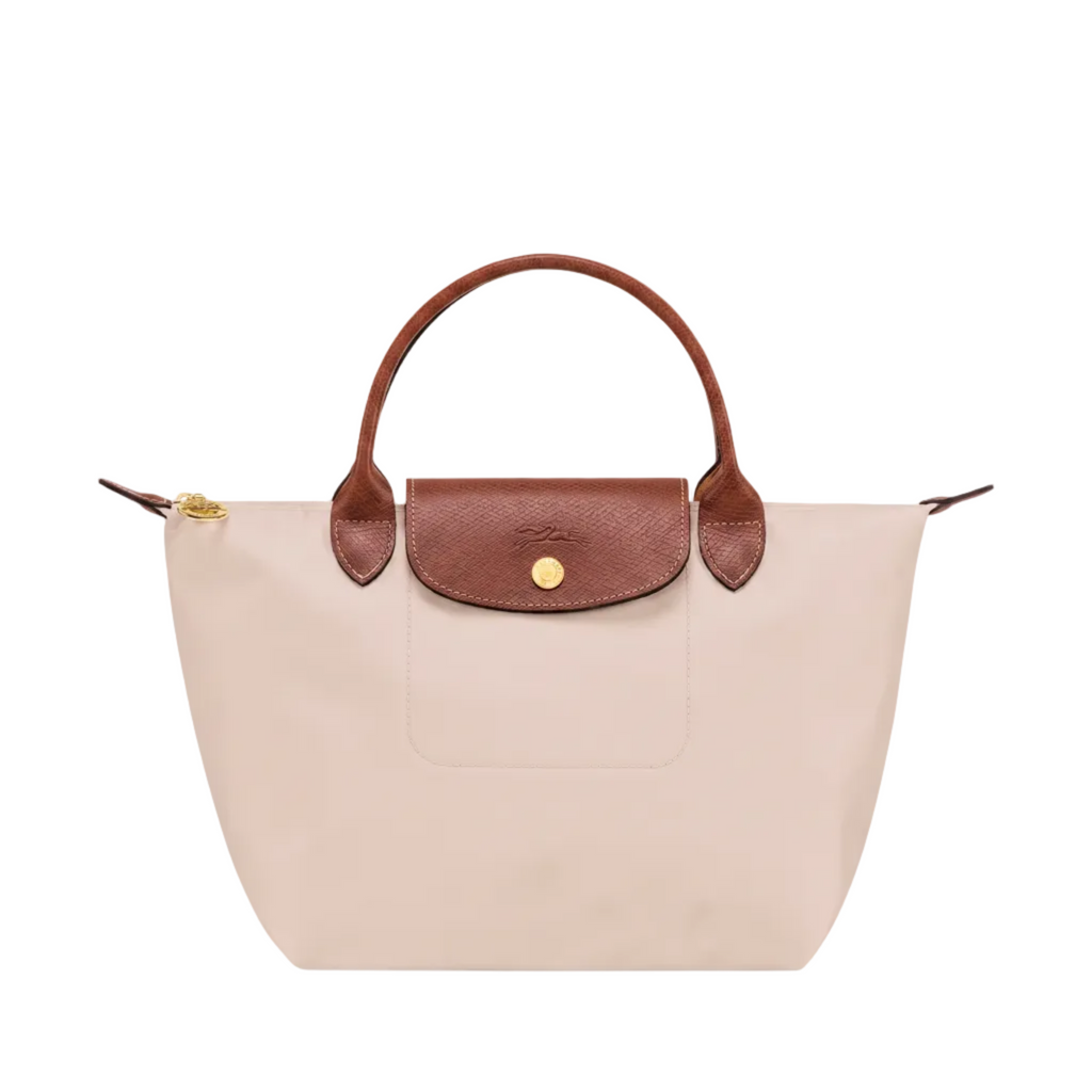 Bolso Tote Mediano Clásico · Beige