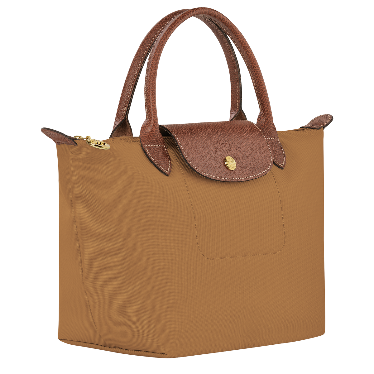 Bolso Tote Mediano Clásico · Camel