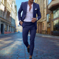 Traje Slim Fit con Pañuelo de Bolsillo