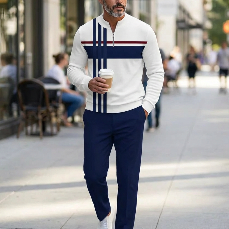 Conjunto Deportivo de Punto con Pantalón a Juego
